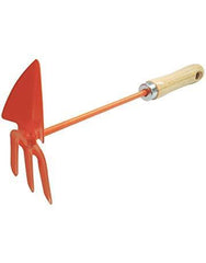 Gardening Tool Panji & Rake 2-in-1 Soil Loosening & Cleaning Tool