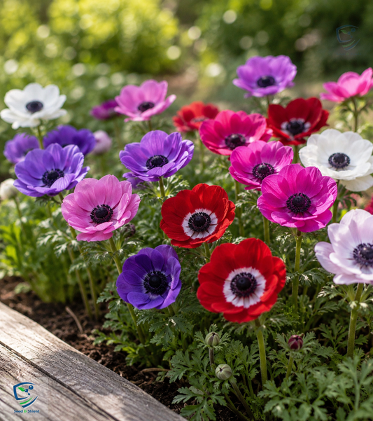 Anemone Flower Bulb (1 pc) | Vibrant Spring Blooms from Winter Planting