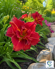 Daylily 'Highland Lord' Premium Hybrid Daylily Bulb