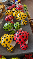 Artificial Mushroom (Big Size) – Premium Garden Decorative Ornament