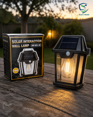 Solar Induction Wall Lamp HW 999-1W (18W | Wall Mounted) Outdoor Motion Sensor Solar Light in Pakistan