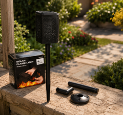 Dual Placement Solar Light Design C (Ground Dig-In & Wall Mounted)