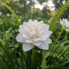 Double Petals Rain Lily (Zephyranthes Hybrid) – Full Layered Bloom