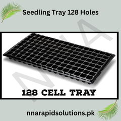 128-Hole Seedling Tray in Pakistan Professional Nursery Tray for Vegetables, Flowers & Herbs