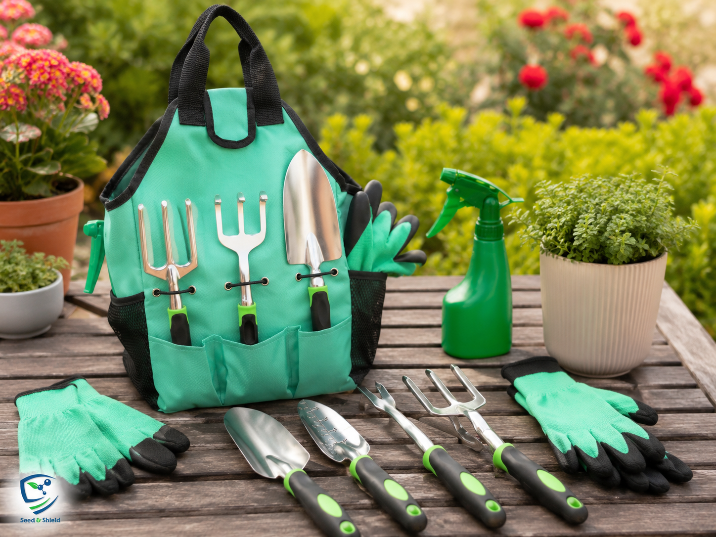 Imported German Quality Gardening Tool Kit in Pakistan  Complete 10-Piece Set