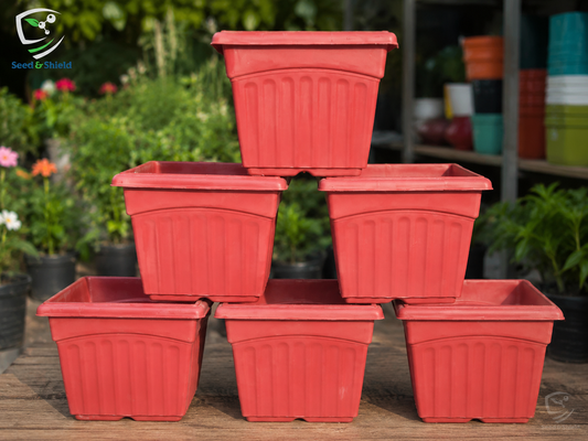 7.5 Inch Plant Pot  1 Piece | Durable Plastic Pot for Indoor & Outdoor Use