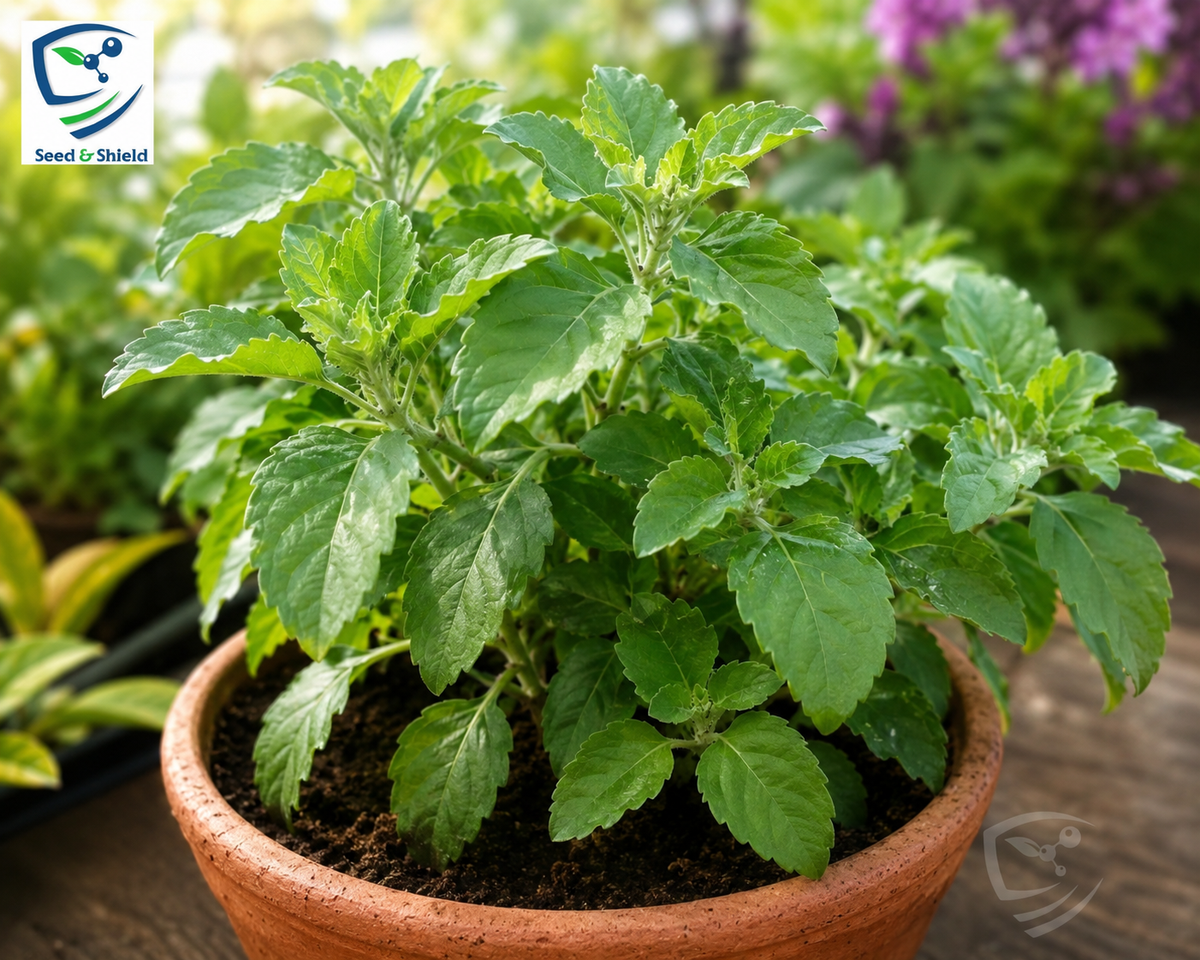Basil Plant – Aromatic Culinary & Medicinal Herb