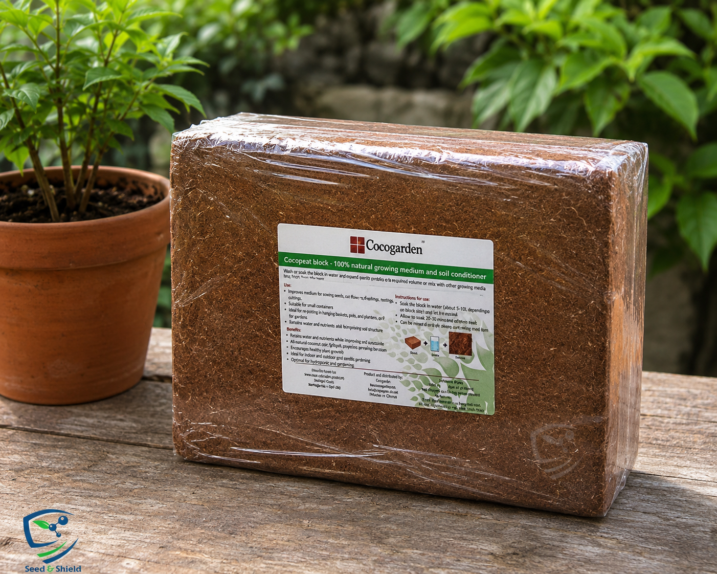 Imported Coco-peat - 5 KG, 1 KG & 500 Gm Packing