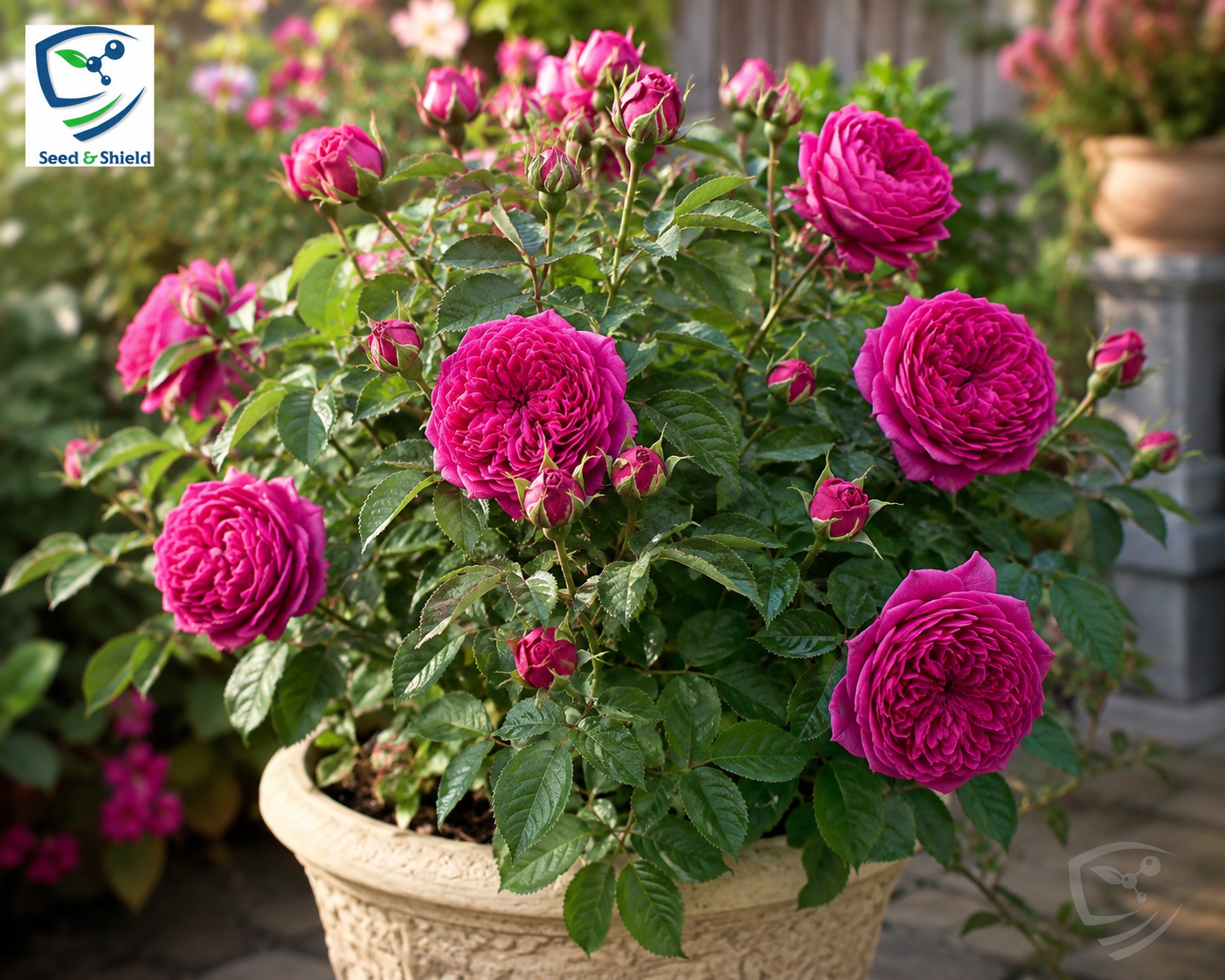 Desi Gulab Plant – Fragrant Traditional Rose Plant