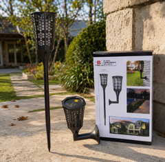 Dual Placement Solar Light Design A (Ground Dig-In & Wall Mounted)
