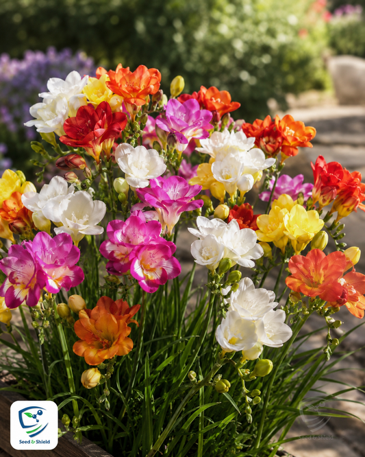 Freesia Bulbs  5 Color Mix | Fragrant & Vibrant Spring Blooms