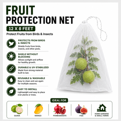 Fruit Protection Net 12 X 8Feet | Protect Fruits from Birds & Insects