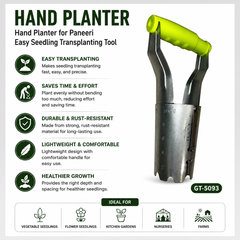Hand Planter for Paneeri  Easy Seedling Transplanting Tool