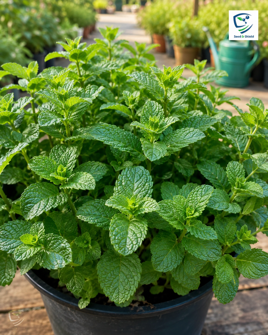 Hybrid Podina (Mint) Seeds  Fast-Growing, Aromatic Herb for High-Yield Gardening