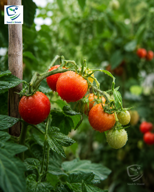 Indeterminate Tomato Seeds (Hybrid) – Vining Tomato Variety for Continuous Harvest