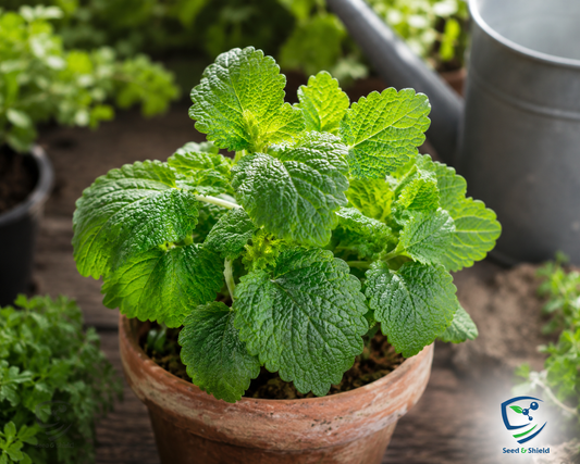 Lemon Balm Hybrid Seeds in Pakistan  Aromatic Herb Seeds for Tea & Healing Gardens