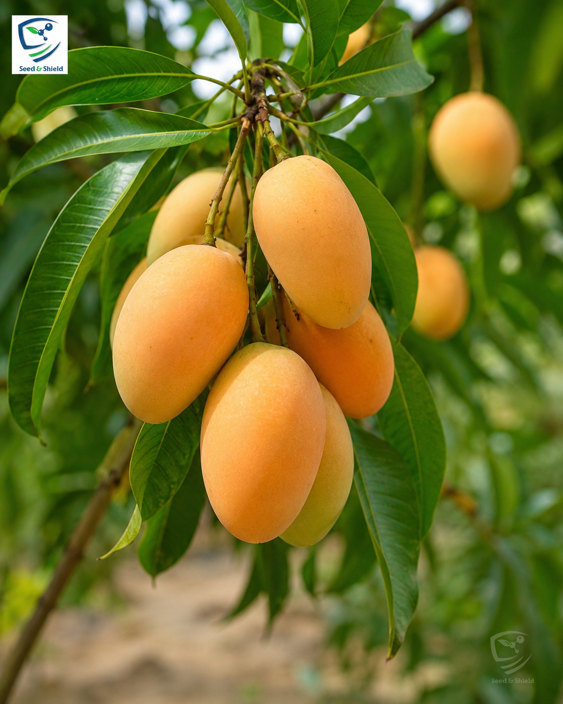 Malda Swarni Mango Plant  1.5 Years Old