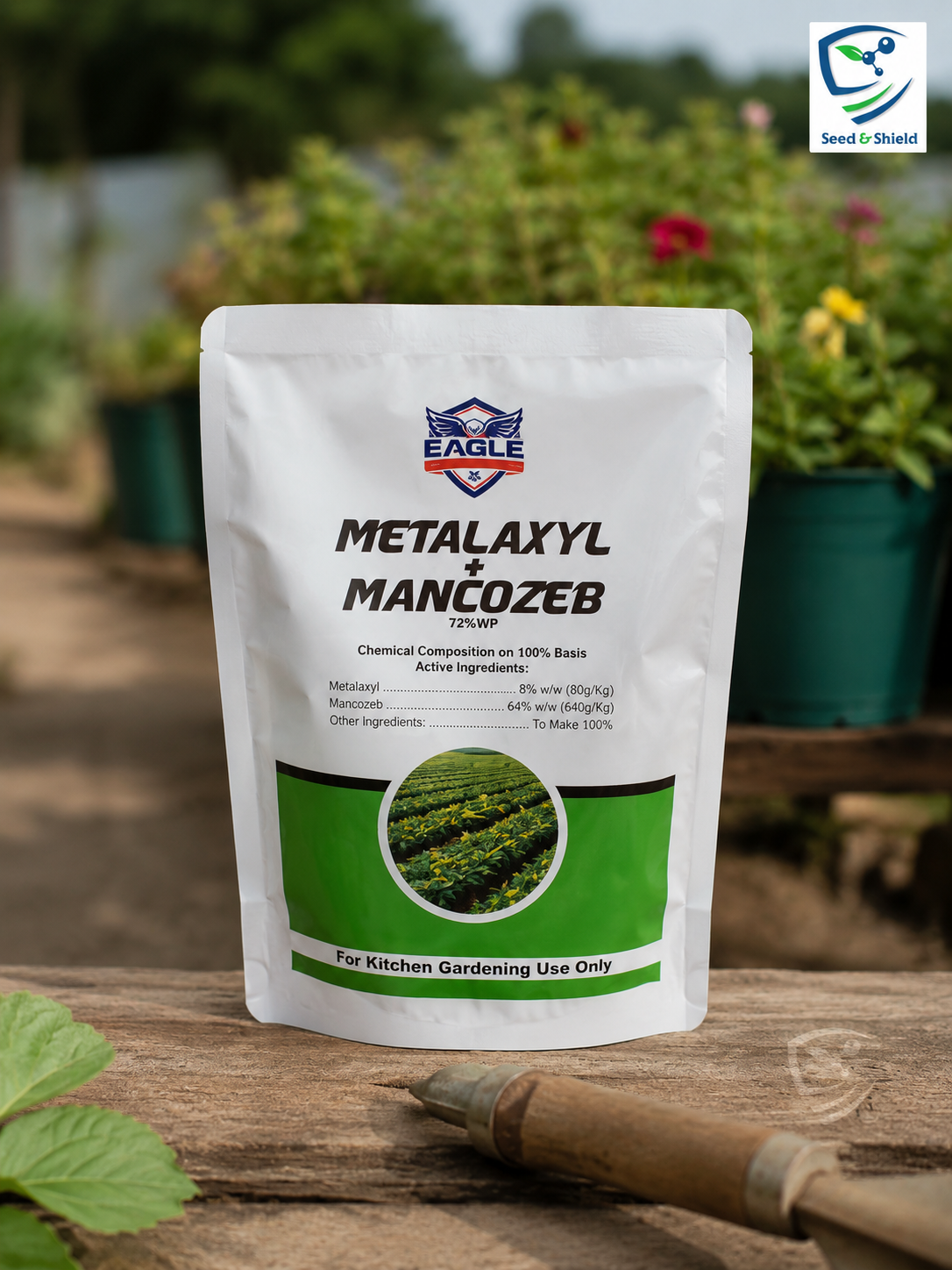 Metalaxyl + Mancozeb Fungicide – Systemic & Contact Disease Control for Plants