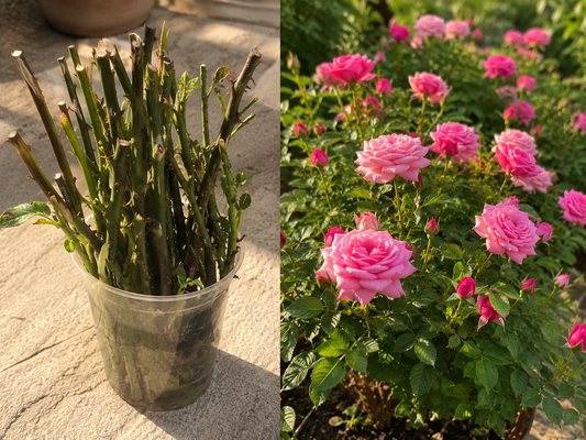 Miniature Rose Vine Cuttings for Sale  Compact, Free-Flowering Roses for Small Spaces
