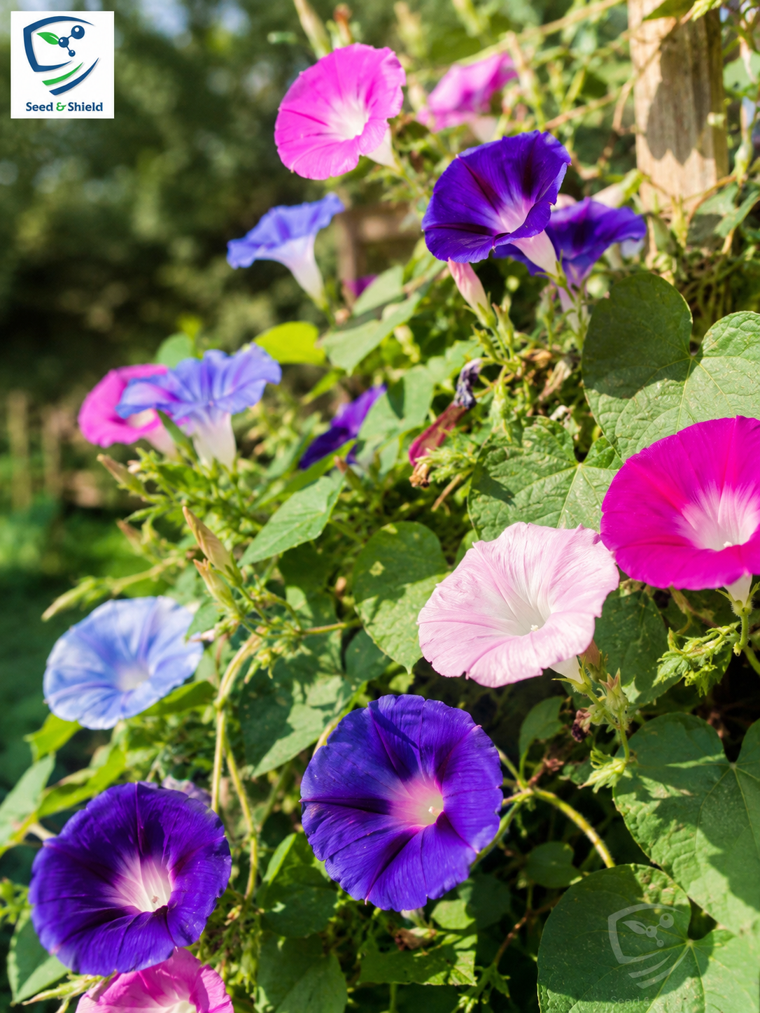 Morning Glory Field Grown Seeds – Vigorous Climbing Flower