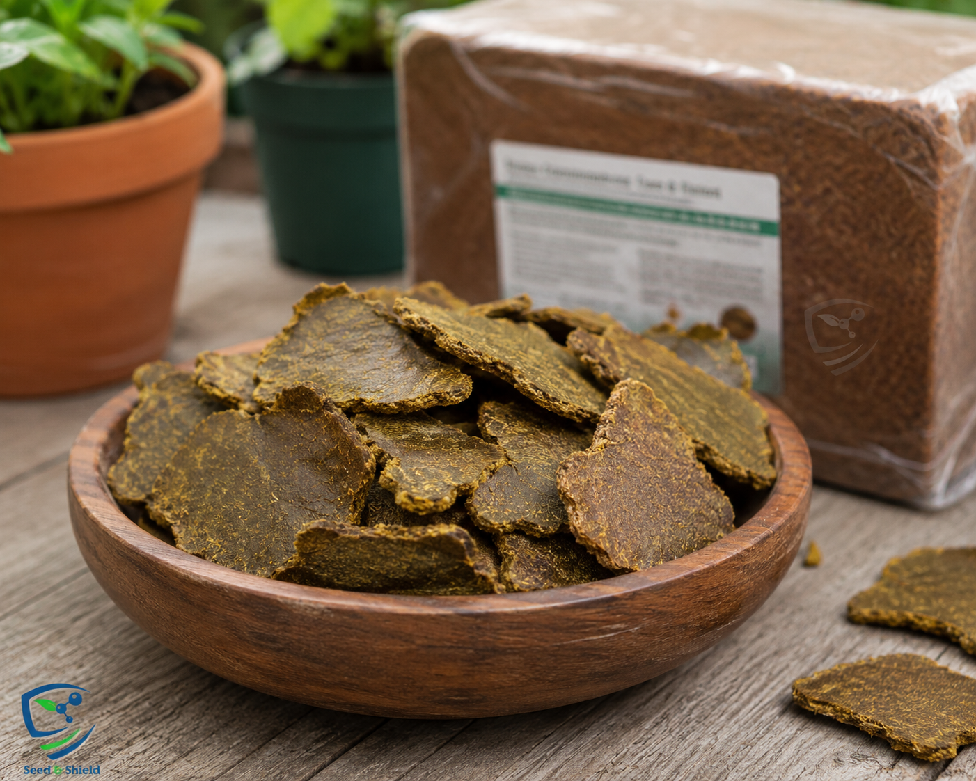 Mustard Cake – Organic Fertilizer for Plants, Flowers & Fruit Trees