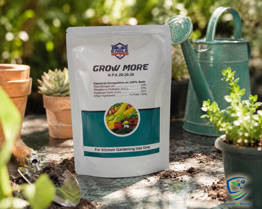 Grow More NPK 20:20:20 – Balanced Fertilizer for Kitchen Gardening
