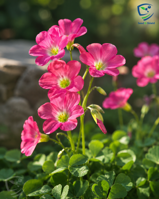 Oxalis Iron Cross  Lucky Clover Bulbs for Garden & Pots
