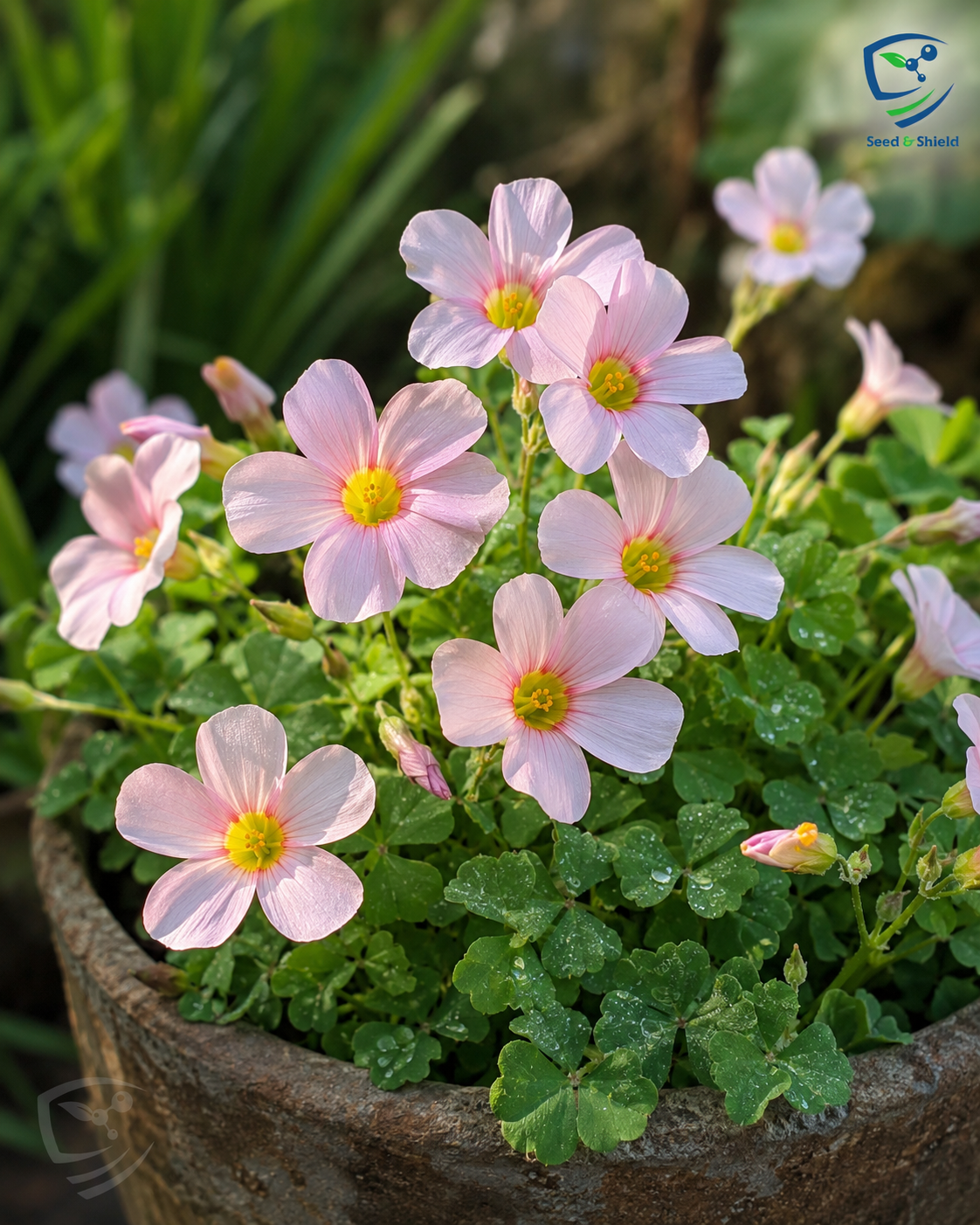 Oxalis Obtusa Rhodo Bulb  Compact Blooms with Brilliant Pink Shades