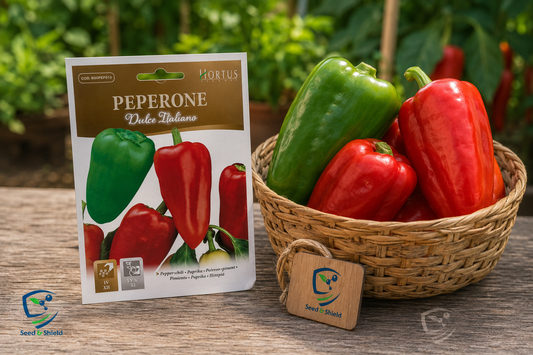Peperone Dulce Italiano Seeds – Sweet Italian Pepper for Kitchen Gardens