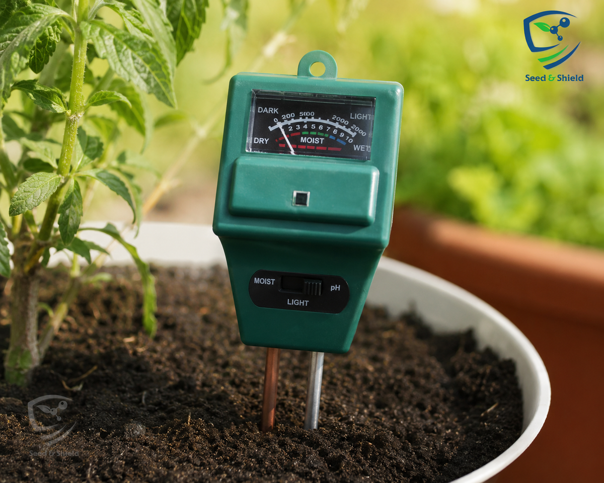 pH Soil Meter in Pakistan  Test Soil pH, Moisture & Light for Healthy Plants