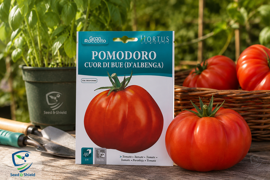 Pomodoro Cuor di Bue (D'Albenga) Seeds – Italian Oxheart Heirloom Tomato