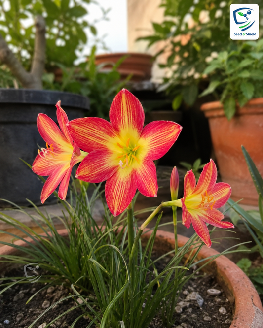2-Toned Rain Lily Bulbs (Hybrid 01)– Premium Bi-Color Collection