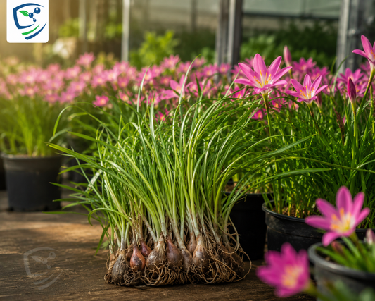 Rain Lily Pink (Bulbs) Elegant Blooms for Every Garden