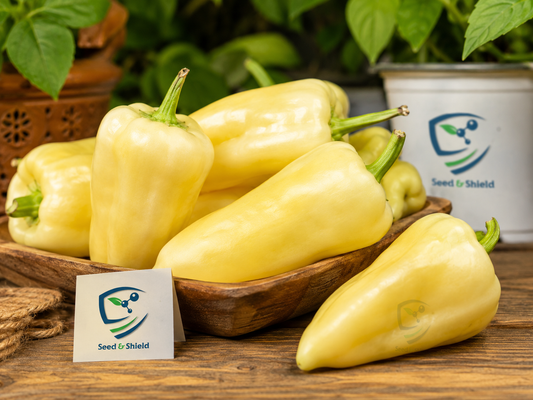Romanian Yellow Pepper Seeds (Hybrid) – Sweet Bell Peppers