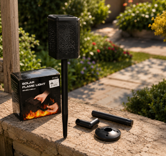 Dual Placement Solar Light Design C (Ground Dig-In & Wall Mounted)