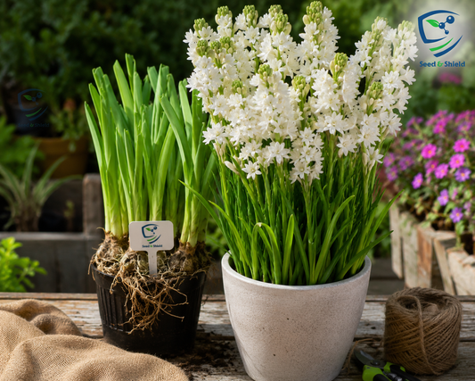 Tuberose White Pearl  Double Fragrance Blooms