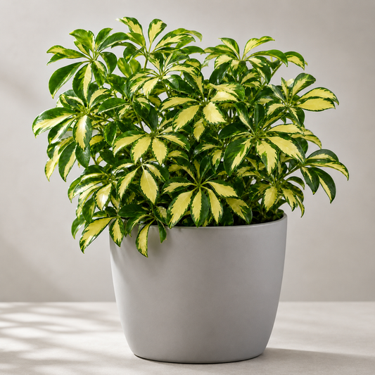 Variegated Schefflera Plant ( چھتری پودا)