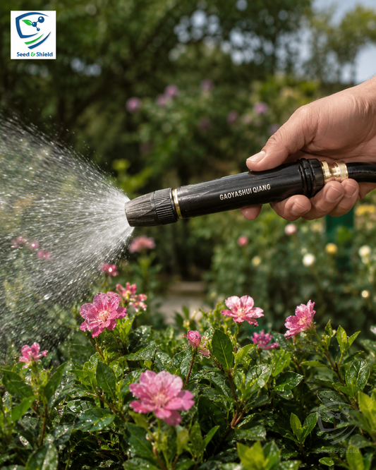 Imported Water Pressure Gun  High-Pressure Spray Nozzle for Car Wash & Garden