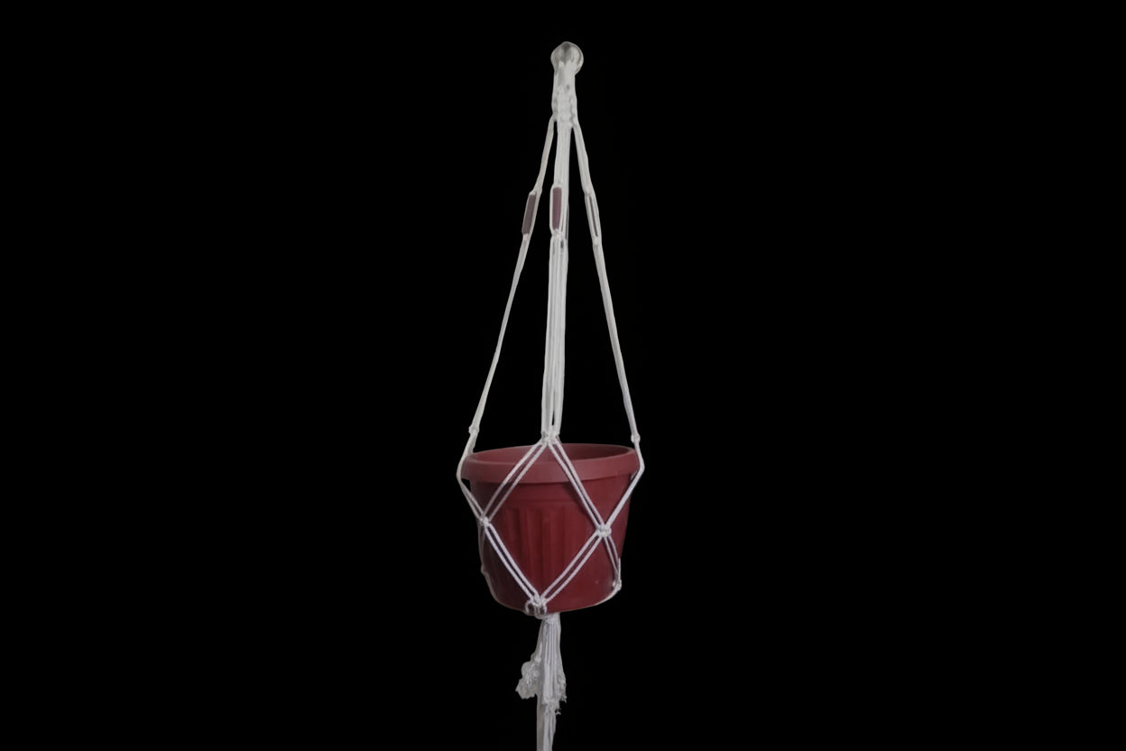 Macrame Wall Hanging for Garden – Decorative Hanging Plant Holder