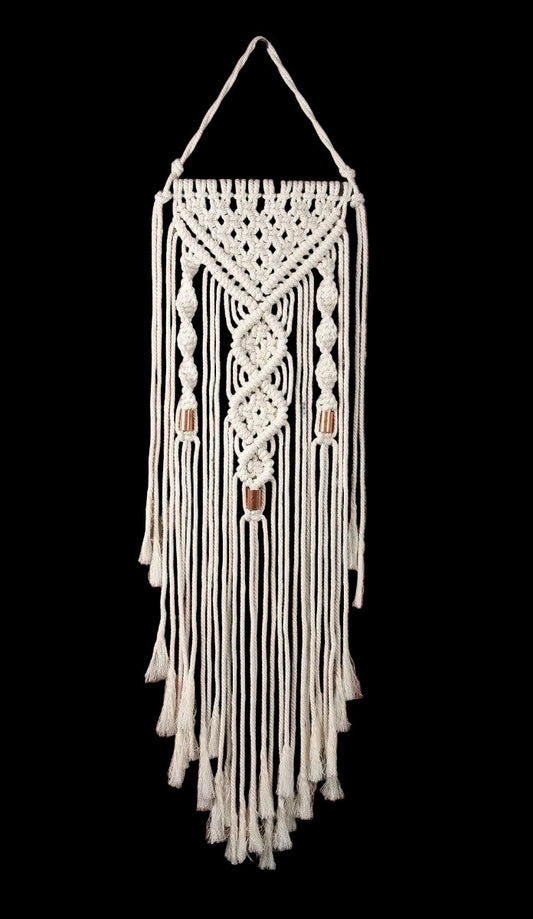 Macrame Wall Hanging for Garden – Decorative Hanging Plant Holder