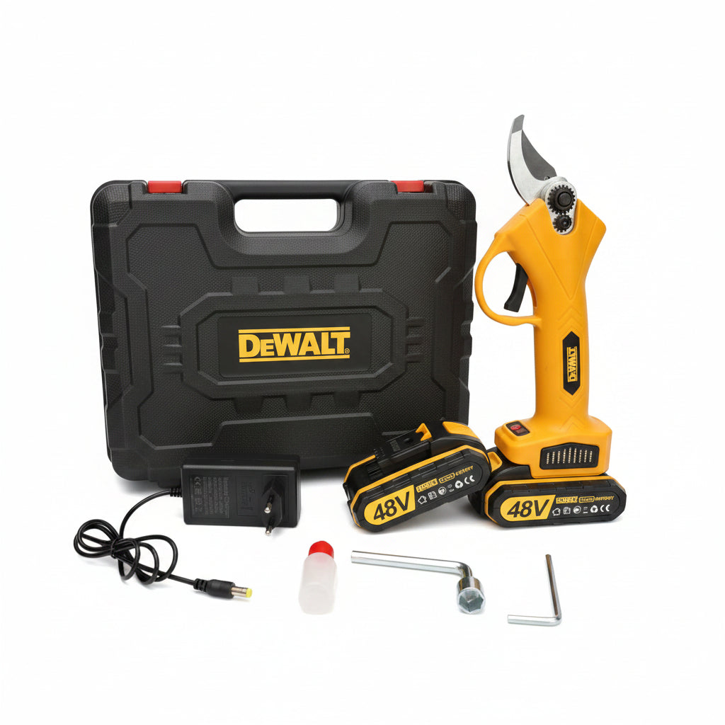 Cordless Garden Shear / Pruner (DeWalt) – 48V Rechargeable Electric Pruning Tool