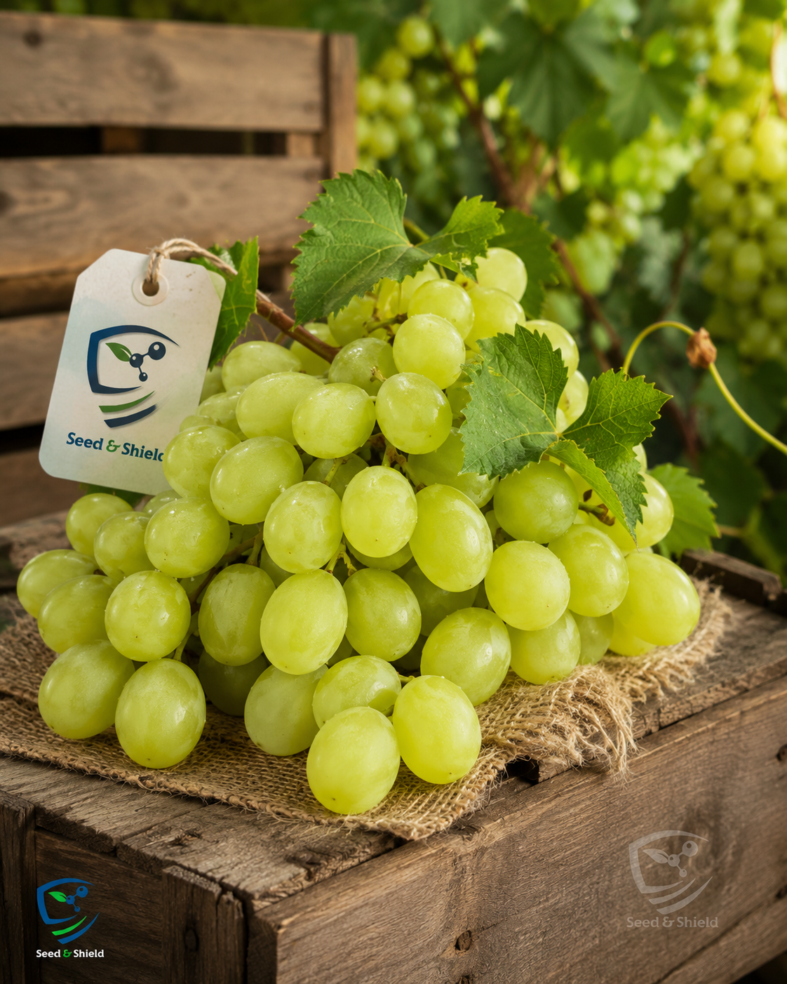 White Gola Grapes Plant (Chaman)  3-Year Fruiting Grafted Vine