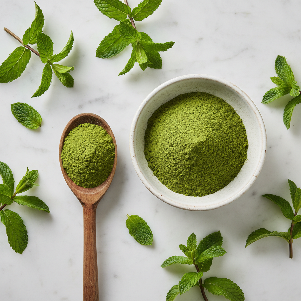 Organic Mint Powder – Fresh Natural Cooling Herbal Powder
