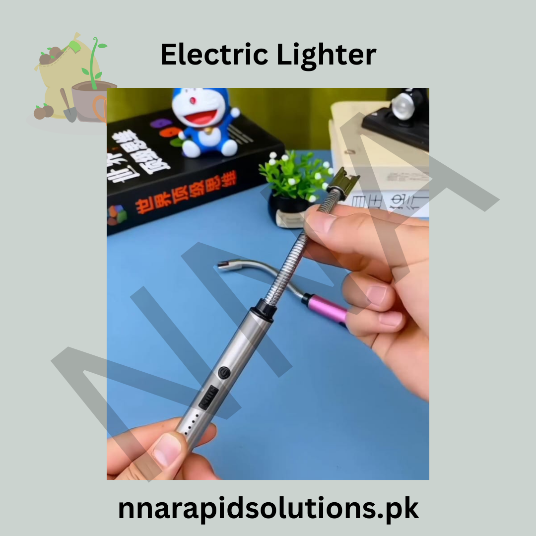 Rechargeable Electric Lighter  Windproof, Flameless & Long-Lasting