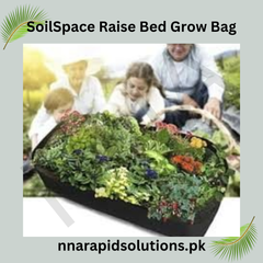 SoilSpace Raise Bed Grow Bag  20x11 Inches for Leafy Greens, Herbs & Compact Vegetables