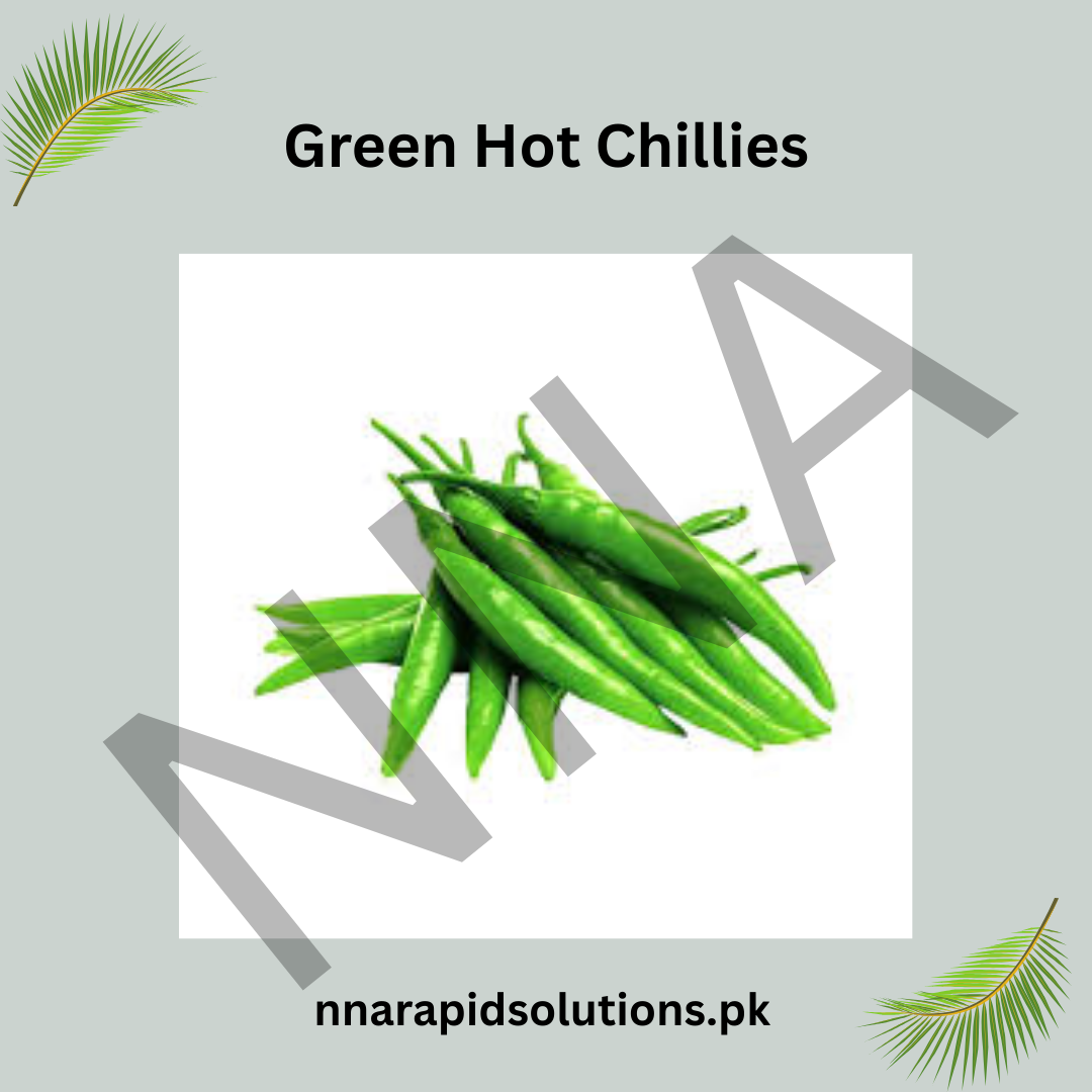 Hybrid Green Hot Chili Seeds  High Yield Sabz Mirch Beej for Kitchen Gardening in Pakistan